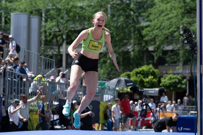Athletics. Tag der Aberflieger. Evers Carolin - High Jump. 21.06.2026