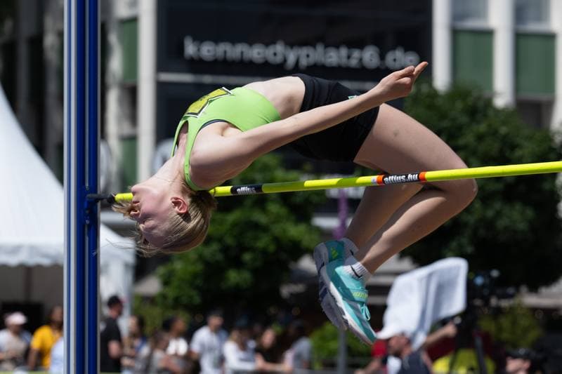 Athletics. Tag der Aberflieger. Evers Carolin - High Jump. 21.06.2026