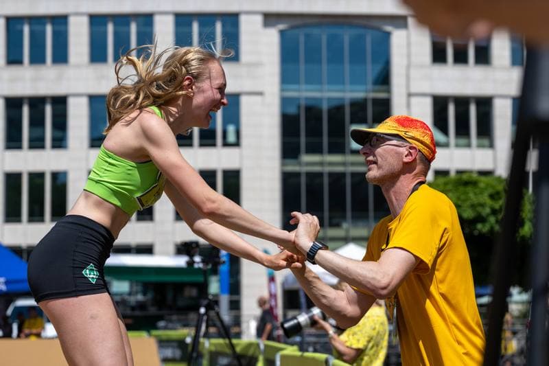 Athletics. Tag der Aberflieger. Evers Carolin - High Jump. 21.06.2026