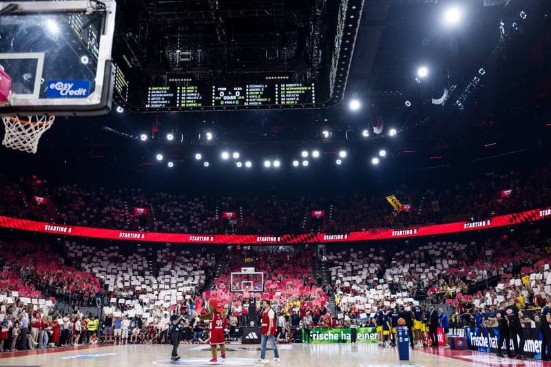 Basketball. easyCredit Basketball Bundesliga. FC Bayern Muenchen - Alba Berlin. 21.06.2026