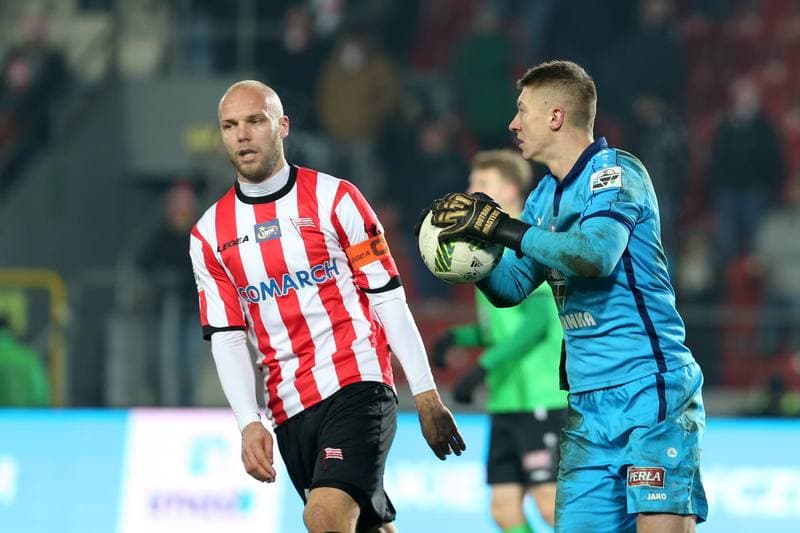 Football. Lotto Ekstraklasa. Cracovia Krakow - Gornik Leczna. 04.12.2016