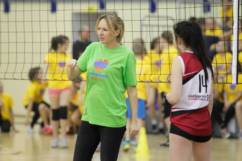 Volleyball. European Championship. Promotional Action. 05.12.2016