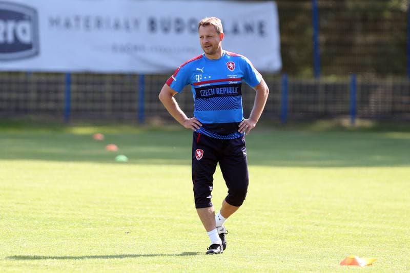Football. Czech Republic. Training. 15.06.2017