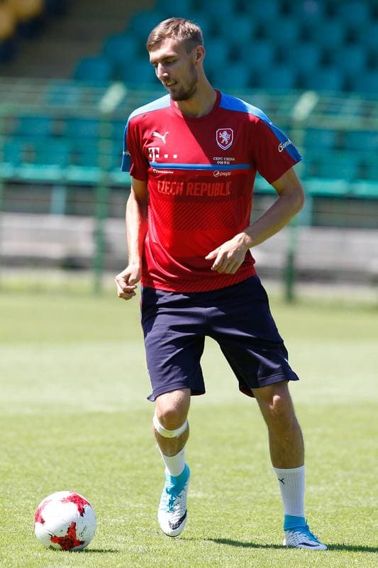 Football. Czech Republic. Training. 22.06.2017