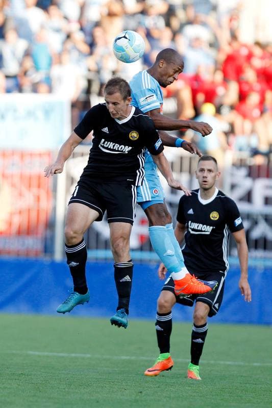Football. Czech-Slovak Supercup. Fastav Zlin - Slovan Bratislava. 23.06.2017