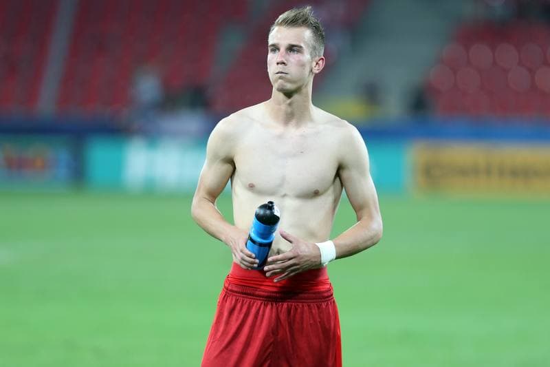 Football. UEFA European U21 Championship. Czech Republic - Denmark. 24.06.2017