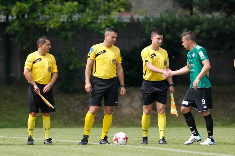 Football. Sparing. Ruch Chorzow - ROW Rybnik. 08.07.2017