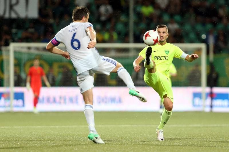 Football. Champions League. MSK Zilina - FC Copenhagen. 12.07.2017
