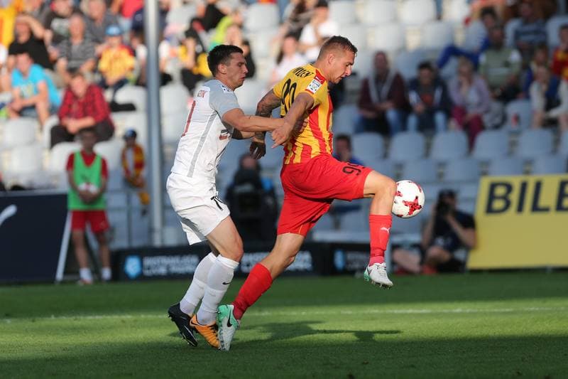Football. Lotto Ekstraklasa. Korona Kielce - Zaglebie Lubin. 17.07.2017