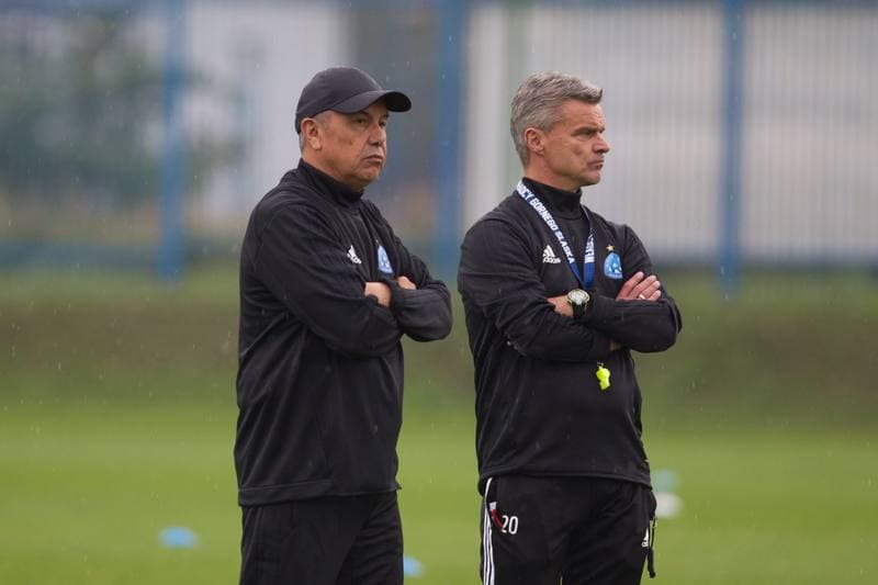 Football. Ruch Chorzow. Training. 11.09.2017