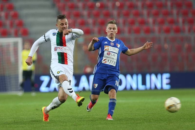 Football. Nice I Liga. GKS Tychy - Pogon Siedlce. 30.09.2017