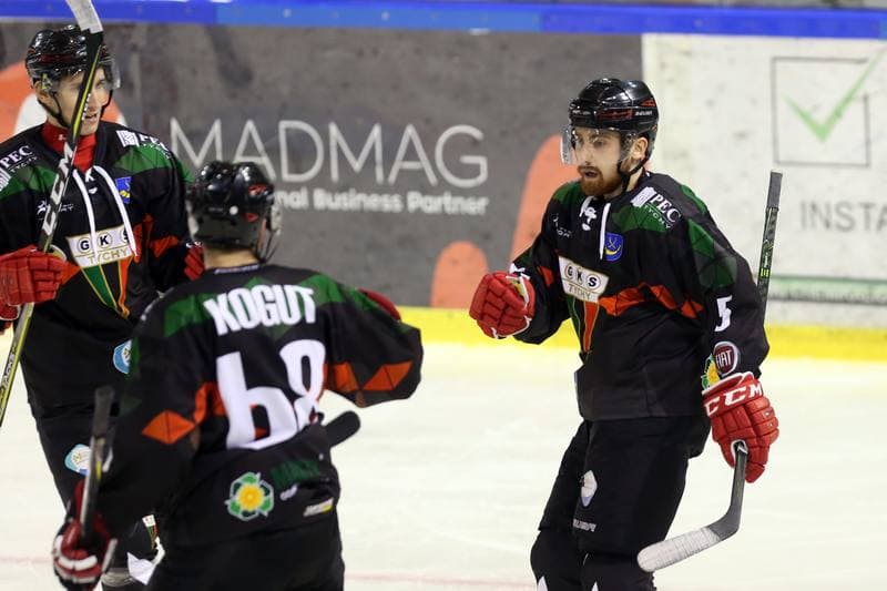 Ice Hockey. Polska Hokej Liga. Naprzod Janow - GKS Tychy. 15.10.2017