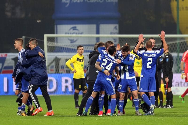 Football. Nice I Liga. GKS Katowice - Ruch Chorzow. 22.10.2017