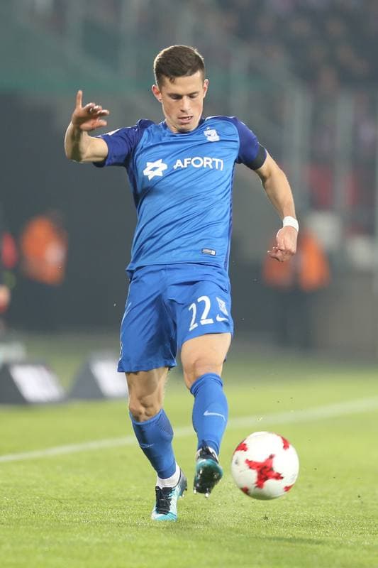 Football. Lotto Ekstraklasa. Gornik Zabrze - Lech Poznan. 04.11.2017
