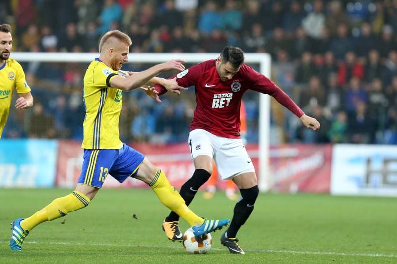Football. Het Liga. Fastav Zlin - Sparta Prague. 05.11.2017