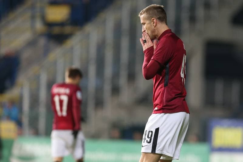 Football. Het Liga. Fastav Zlin - Sparta Prague. 05.11.2017