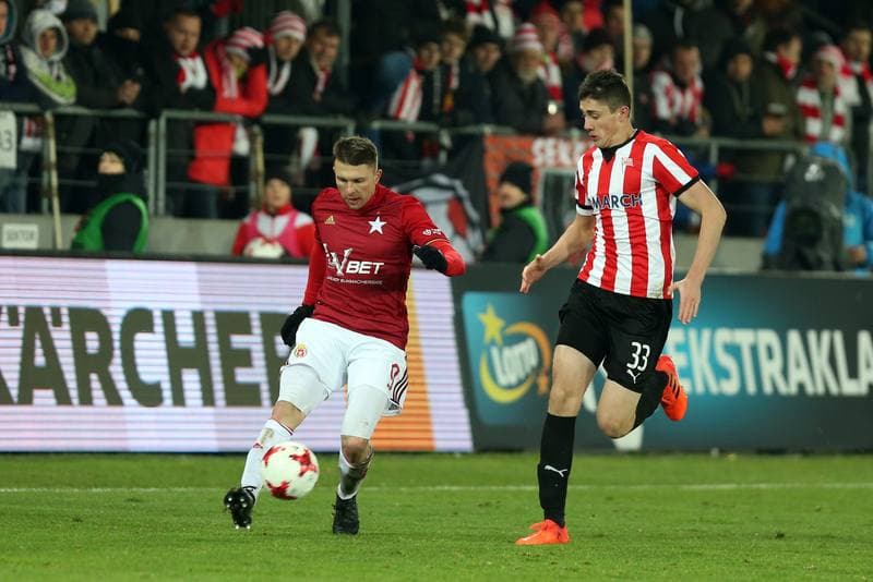 Football. Lotto Ekstraklasa. Cracovia Krakow - Wisla Krakow. 13.12.2017