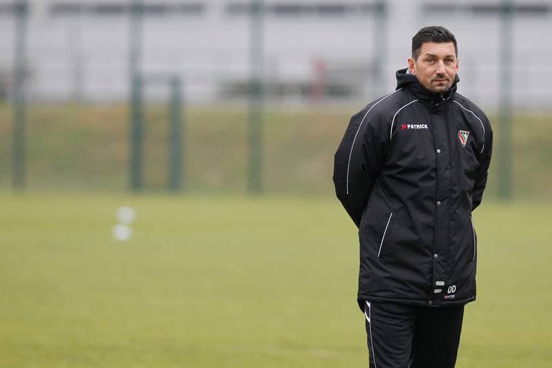 Football. Zaglebie Sosnowiec. Training. 08.01.2018