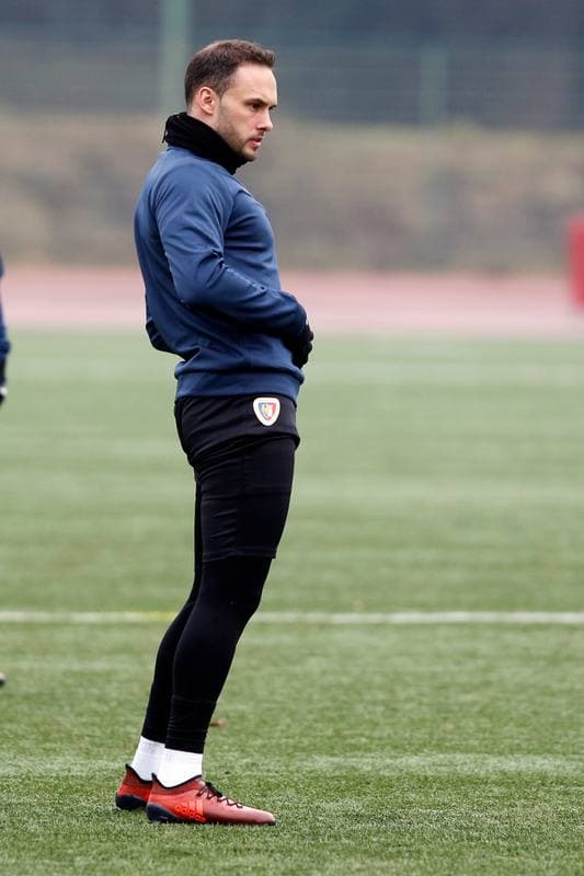Football. Piast Gliwice. Training. 10.01.2018