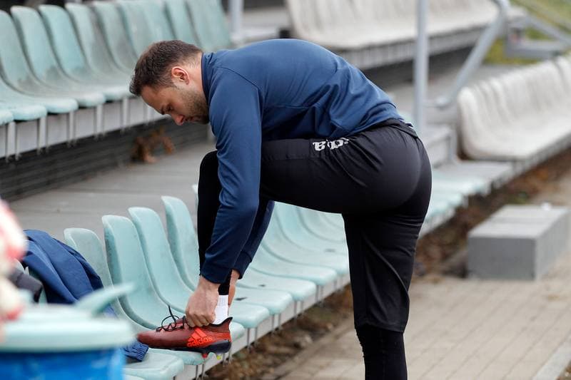 Football. Piast Gliwice. Training. 10.01.2018