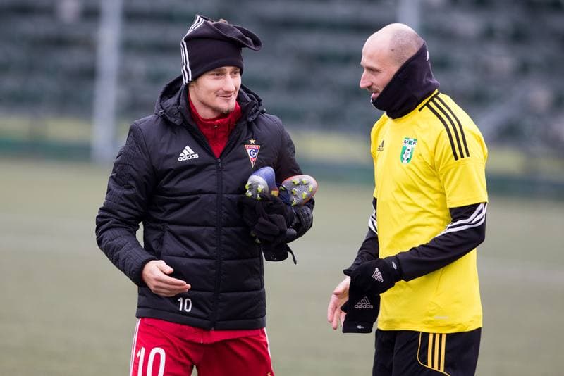 Football. Sparing. MFK Karvina - Gornik Zabrze. 13.01.2018