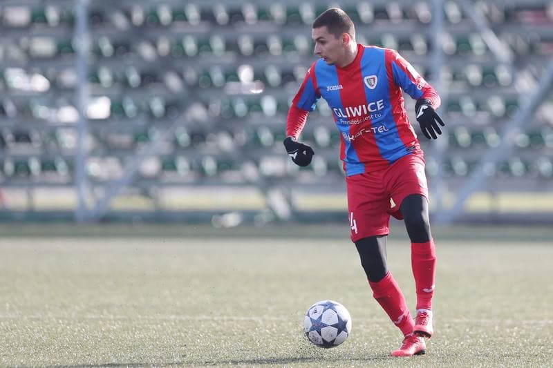 Football. Sparing. MFK Karvina - Piast Gliwice. 20.01.2018