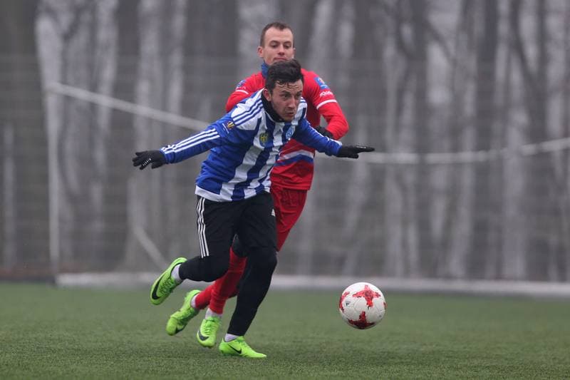 Football. Sparing. Ruch Chorzow - Podbeskidzie Bielsko-Biala. 27.01.2018