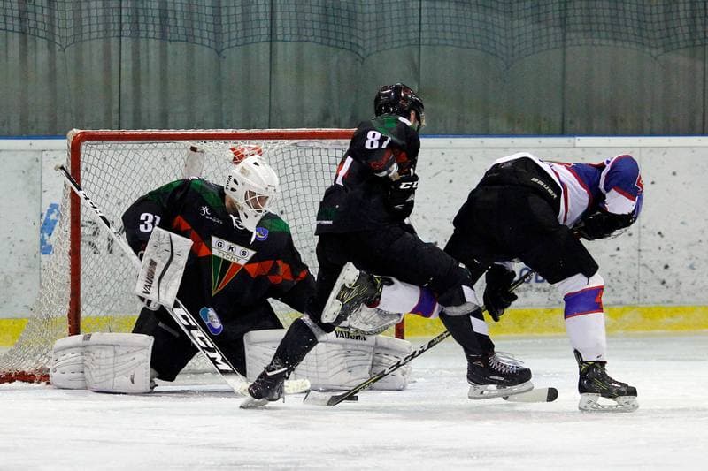 Ice Hockey. Polska Hokej Liga. Polonia Bytom - GKS Tychy. 28.01.2018