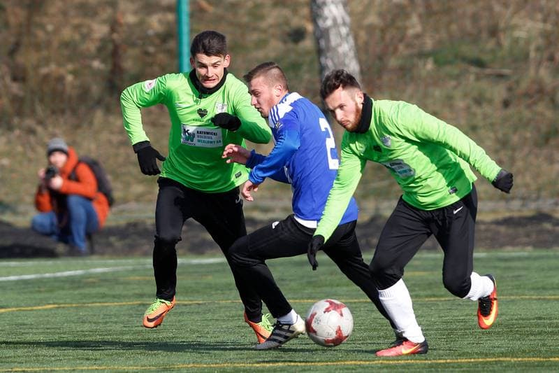 Football. Sparing. Ruch Chorzow - Rozwoj Katowice. 31.01.2018