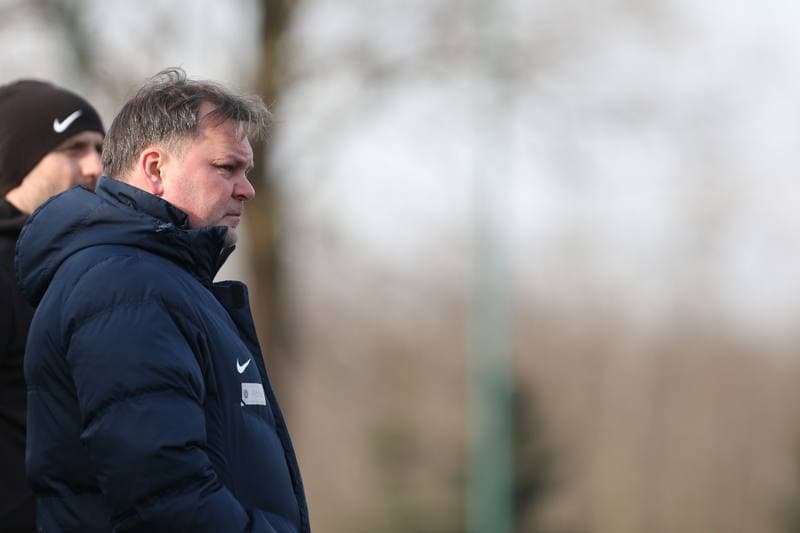 Football. Sparing. Zaglebie Sosnowiec - Puszcza Niepolomice. 31.01.2018