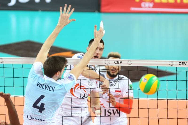 Volleyball. CEV Champions League. Jastrzebski Wegiel - Zenit Kazan. 31.01.2018