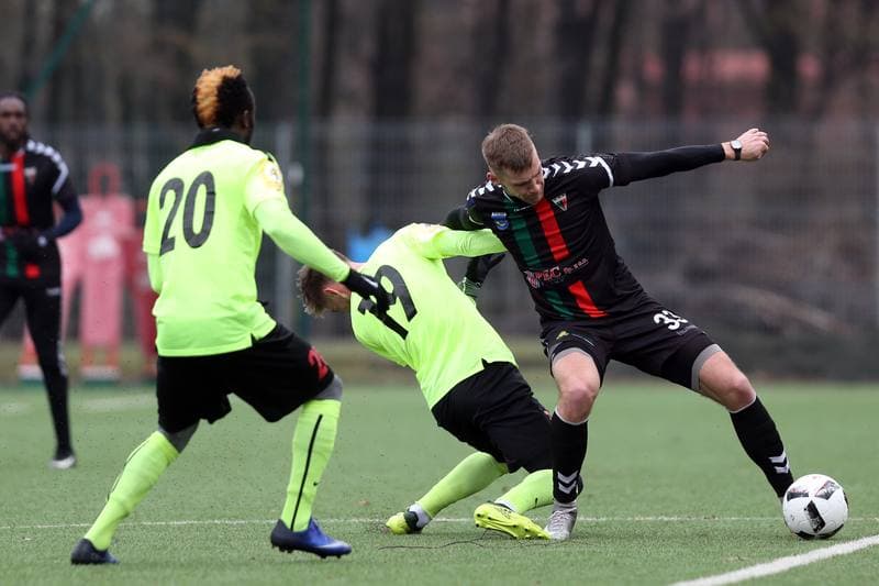 Football. Sparing. GKS Tychy - SFC Opava. 02.02.2018