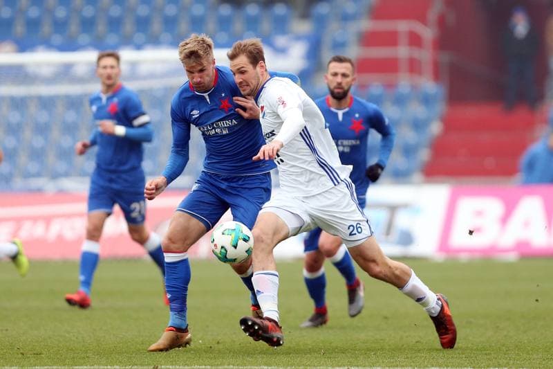 Football. Sparing. Banik Ostrava - Slavia Prague. 10.02.2018