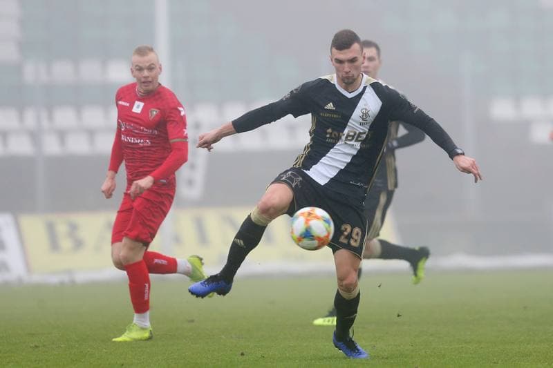Football. Sparing. Zaglebie Sosnowiec - LKS Lodz. 03.02.2019