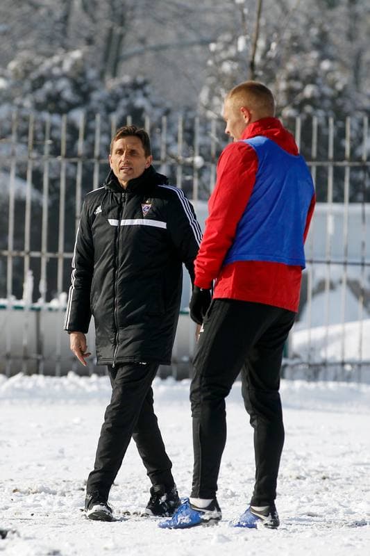 Football. Gornik Zabrze. Training. 05.02.2019
