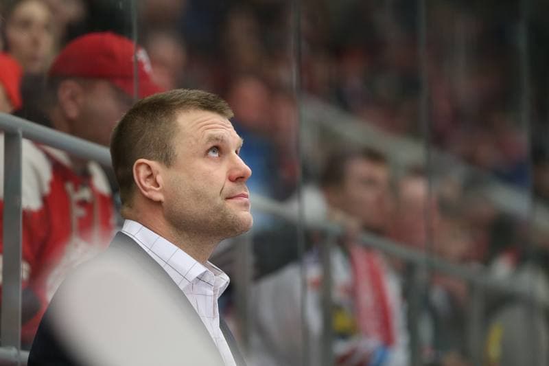 Ice Hockey. Tipsport Extraliga. Ocelari Trinec - Bily Tygri Liberec. 13.02.2019
