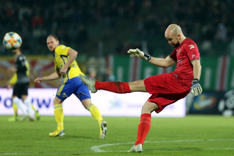 Football. Lotto Ekstraklasa. Zaglebie Sosnowiec - Arka Gdynia. 16.02.2019