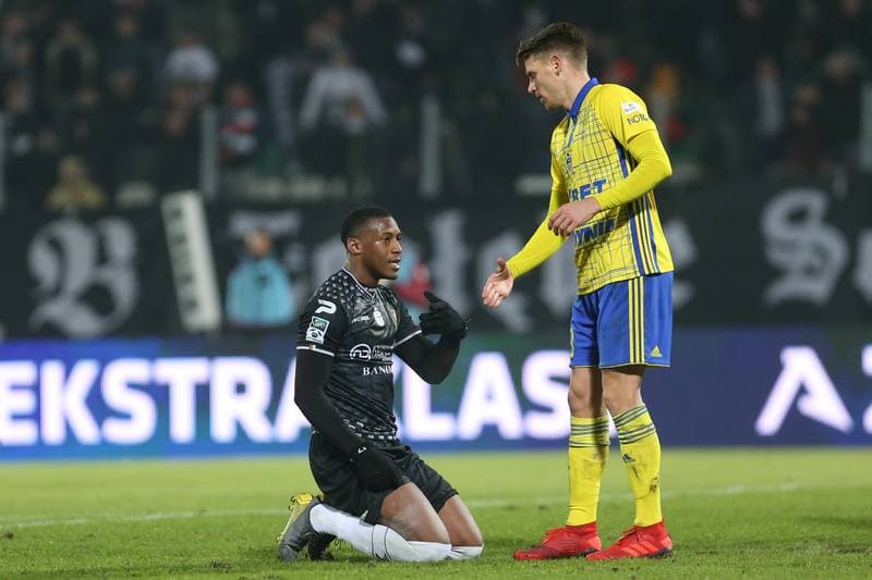 Football. Lotto Ekstraklasa. Zaglebie Sosnowiec - Arka Gdynia. 16.02.2019