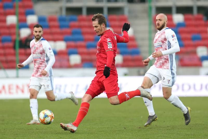 Football. Lotto Ekstraklasa. Gornik Zabrze - Zaglebie Sosnowiec. 23.02.2019