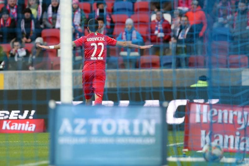 Football. Lotto Ekstraklasa. Gornik Zabrze - Zaglebie Sosnowiec. 23.02.2019