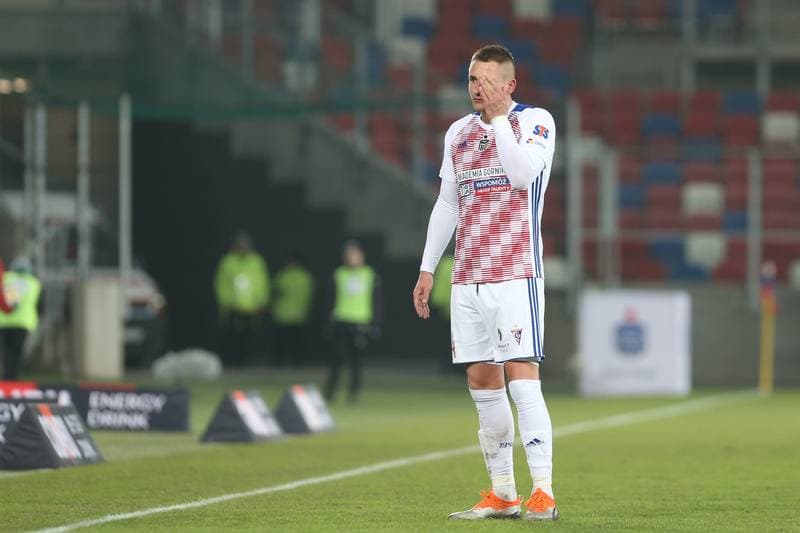 Football. Lotto Ekstraklasa. Gornik Zabrze - Zaglebie Sosnowiec. 23.02.2019
