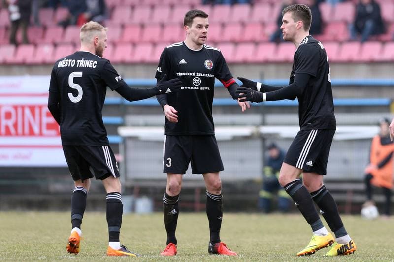 Football. Fortuna Narodni Liga. Fotbal Trinec - FK Usti nad Labem. 02.03.2019