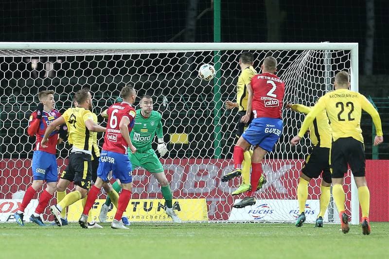 Football. Fortuna I Liga. GKS Katowice - Rakow Czestochowa. 09.03.2019