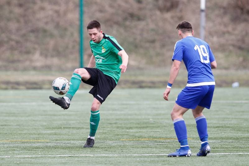 Football. Centralna Liga Juniorow. Ruch Chorzow - GKS Belchatow. 10.03.2019