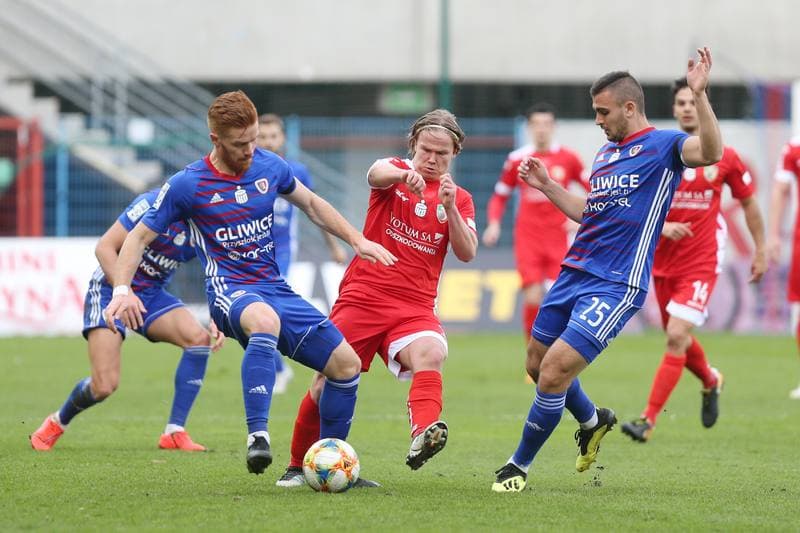 Football. Lotto Ekstraklasa. Piast Gliwice - Miedz Legnica. 17.03.2019