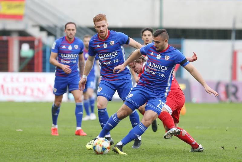 Football. Lotto Ekstraklasa. Piast Gliwice - Miedz Legnica. 17.03.2019