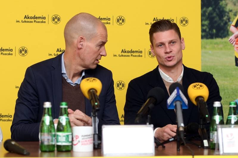 Football. Akademia im. Lukasza Piszczka. Press Conference. 19.03.2019
