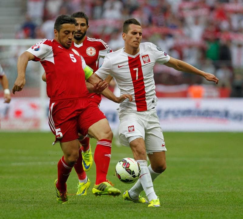 Football. UEFA Euro 2016 Qualifiers. Poland - Georgia. 13.06.2015