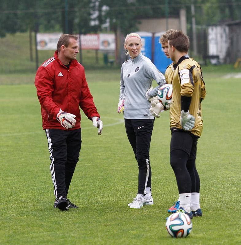 Football. GKS Katowice. Training. 15.06.2015