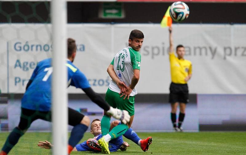 Football. Piast Gliwice. Press Conference. 28.06.2015